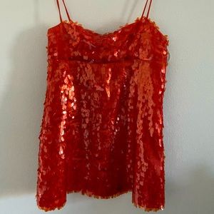 Zara mini sequin dress, medium size
